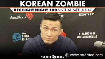 Chan Sung Jung UFC Fight Night 180 Virtual Media Day Interview
