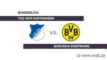 TSG 1899 Hoffenheim - Borussia Dortmund: Dortmund will oben dranbleiben - Bundesliga - DIE WELT