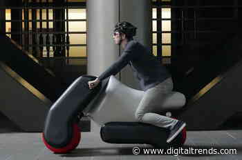 This inflatable e-bike is easily the most ridiculous product of 2020