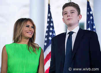 First lady: Barron Trump positive for COVID, no symptoms