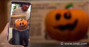 Amazon's new AR app unlocks Halloween fun on your shipping boxes     - CNET
