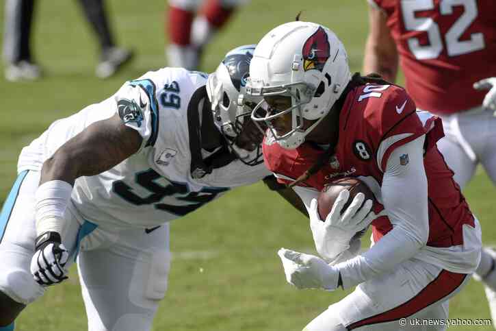 Panthers lose Short to shoulder injury; McCaffrey still out