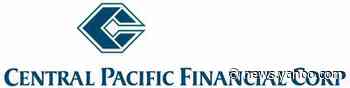 Central Pacific Financial Corp. Announces Conference Call To Discuss Third Quarter 2020 Financial Results