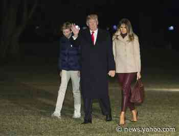Barron Trump tested positive for COVID-19 earlier this month