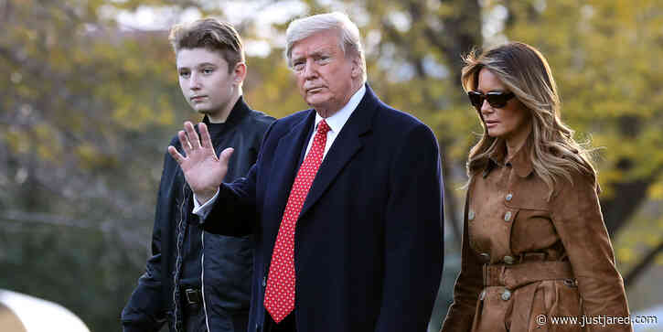 Barron Trump Tested Positive for Coronavirus Alongside Parents Donald & Melania Trump