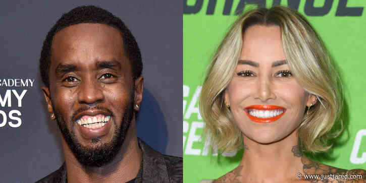 Sean 'Diddy' Combs Kisses Brian Austin Green's Ex Tina Louise in Steamy New Pics