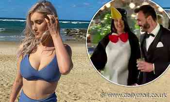 The Bachelor's Rosemary Sawtell flaunts her figure in a VERY rare bikini photo - Daily Mail