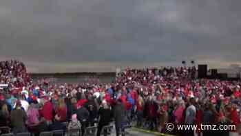 Trump Campaign Blares 'In the Air Tonight' at Iowa Rally Amid COVID Spike