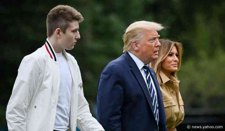 Melania Trump Says Son Barron Had COVID-19, Was Asymptomatic
