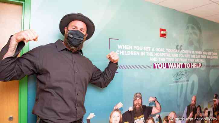UPMC Children’s Hospital Unveils Mural Honoring Brett Keisel For Work Through ‘Shear Da Beard’ Fundraiser