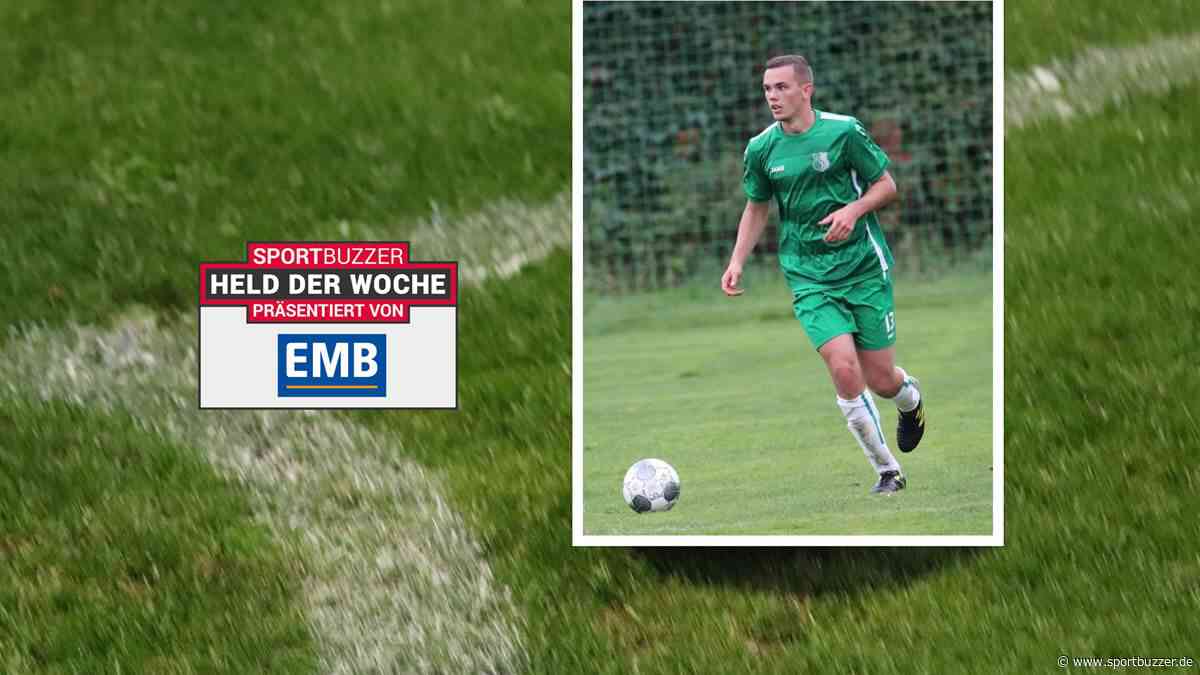 Mattis Reszat von Grün-Weiß Deutsch Wusterhausen ist Brandenburgs "Held der Woche" - Sportbuzzer