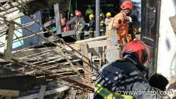 Derrumbe, estrépito y rescates en un edificio de Buenos Aires - MDZ Online
