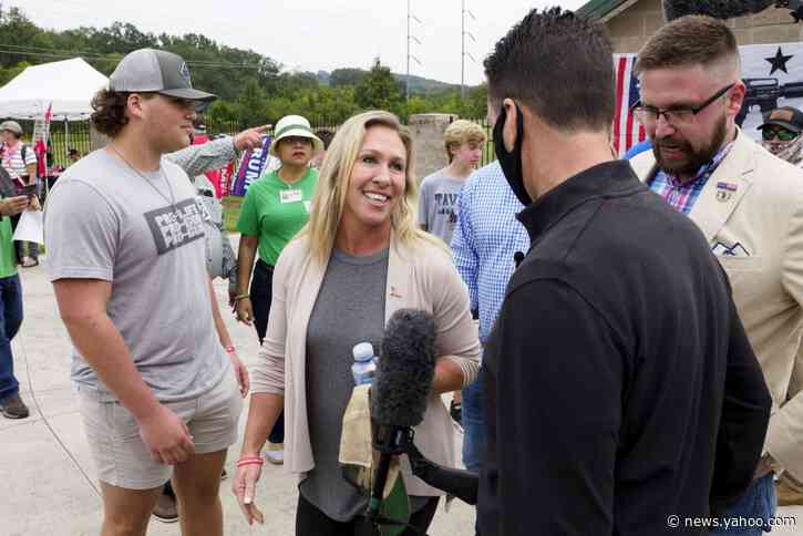 Georgia's Loeffler and QAnon-supporting candidate set event