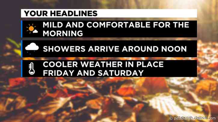 Pittsburgh Weather: Off And On Rain Showers With Higher Wind Gusts