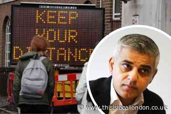 London lockdown: Sadiq Khan warns of 'difficult winter ahead'