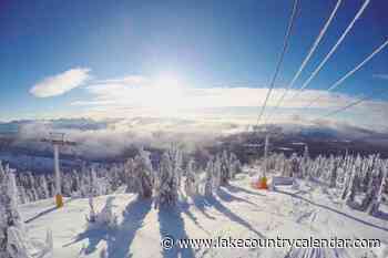 Big White receives 17 cm of snow – Lake Country Calendar - Lake Country Calendar