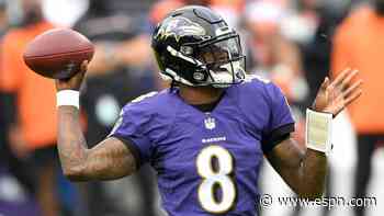 From NFL's top dual threat, Lamar Jackson appears more one-dimensional - Baltimore Ravens Blog- ESPN - ESPN