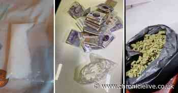 Eight arrested and £5,000 worth of drugs seized in raids across Gateshead and Newcastle - ChronicleLive