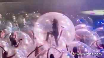 The Flaming Lips Perform Concert with Everyone in Bubbles