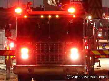 Early-morning fire destroys several businesses in Vancouver
