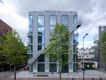 A graphic architecture: the new striped housing of Studio Thonik in Amsterdam - Domus