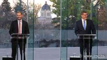 'Neither too shouty nor dull': Experts weigh in on Sask. leaders' debate