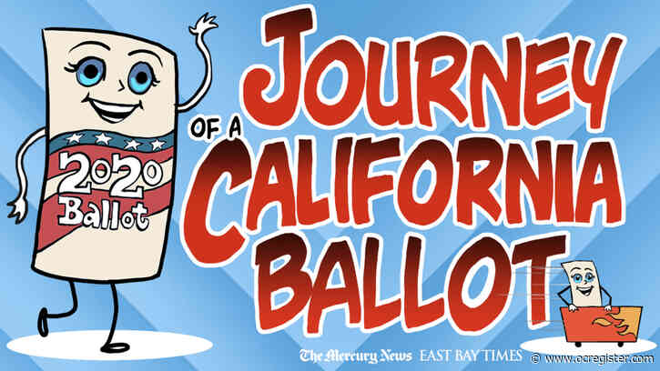 Watch how a California mail-in ballot avoids fraud, evades hackers and gets counted