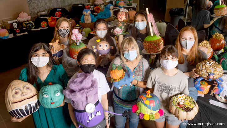 Need clever or creepy Halloween decor? Check out OC students’ creative pumpkins