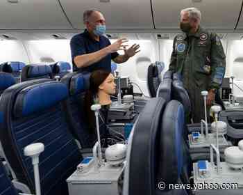 Military study finds airline passengers unlikely to spread COVID if they wear a mask