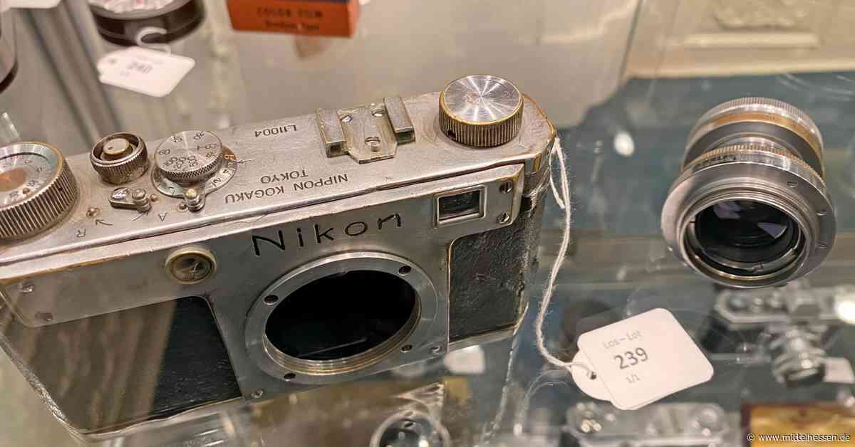 Weltrekordpreis für historische Nikon in Wetzlar erzielt - Mittelhessen
