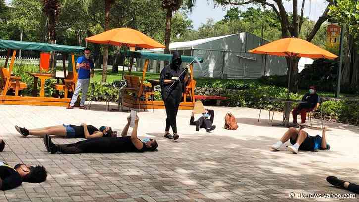 How Masked COVID-19 Protesters at the University of Miami Got Outed by Their College