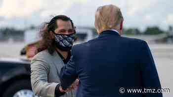 UFC's Jorge Masvidal Greets Donald Trump In Florida, POTUS Not Wearing Mask