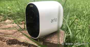 Prime Day 2020 best security camera deals still available: Arlo Essential Spotlight Camera for $100     - CNET