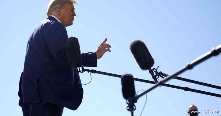 Trump, Biden square off, in a way, in dueling town halls