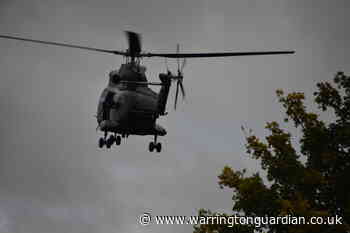 RAF helicopters land on Victoria Park in training exercise - Warrington Guardian