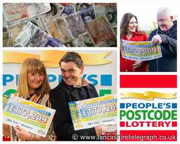 East Lancashire’s biggest People's Postcode Lottery winners