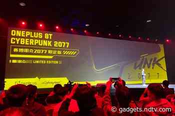 OnePlus 8T Cyberpunk 2077 Limited Edition Teased, Pre-Orders Start November 4