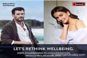 Chris Hemsworth, Kriti Kharbanda unite for a chat - Telangana Today