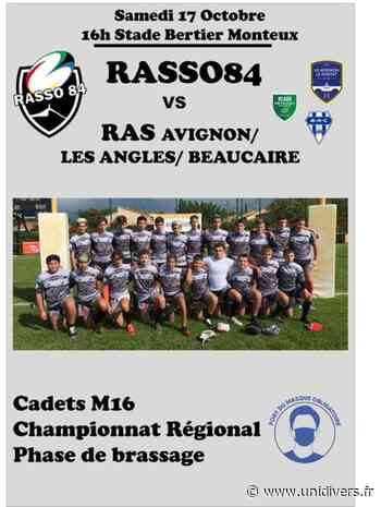 CADETS : RASSO84 / RAS AVIGNON ANGLES BEAUCAIRE Stade Georges Berthier samedi 17 octobre 2020 - Unidivers