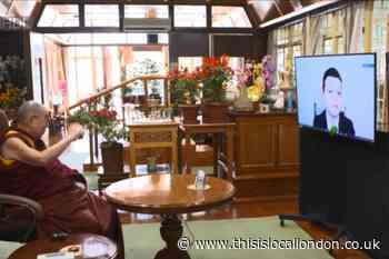 Croydon students and faith leaders call with Dalai Lama