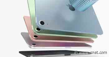 New iPad Air is arriving Oct. 23, and you can preorder now     - CNET