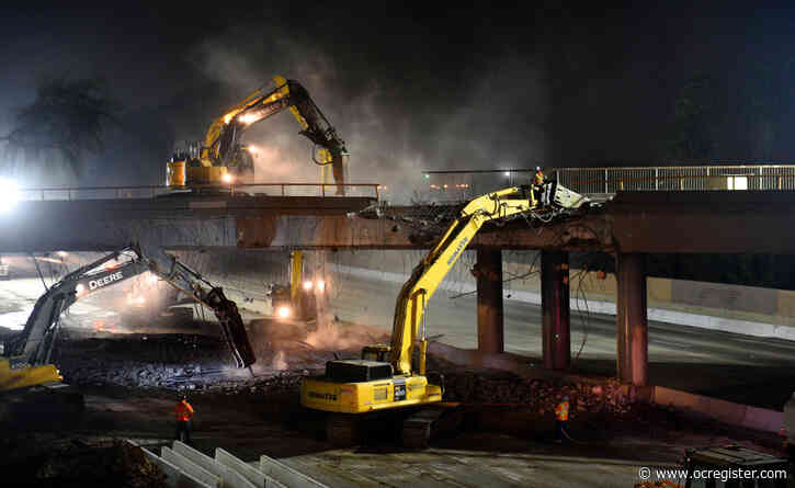 Months under construction in 405 widening, two bridges open — as two more close