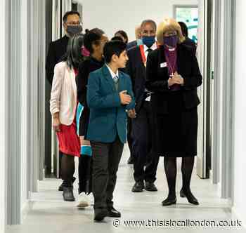 Bishop leads official opening services at two Ealing schools