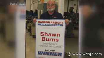 Burton Center for Arts and Technology teacher wins $50,000 award for teaching excellence - WDBJ