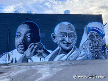 New mural promoting peace pops up in Buffalo
