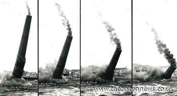 Bolton's last stone mill chimney demolished in cloud of dust - The Bolton News