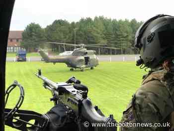 Why you may have spotted military helicopters in Bolton recently - The Bolton News