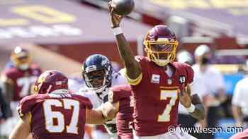 Washington QB Haskins returns from illness