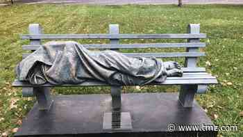 Cops Called on 'Homeless Jesus' Statue