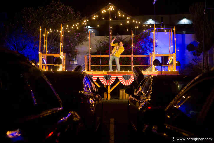 Drive-in comedy series parks at the Magic Castle in Hollywood